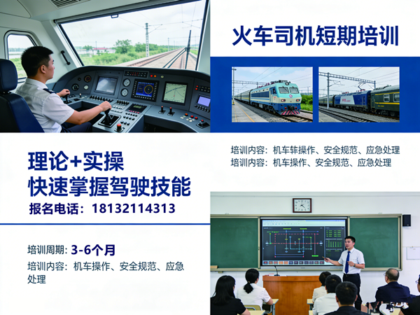 火車司機培訓報名條件和考試流程